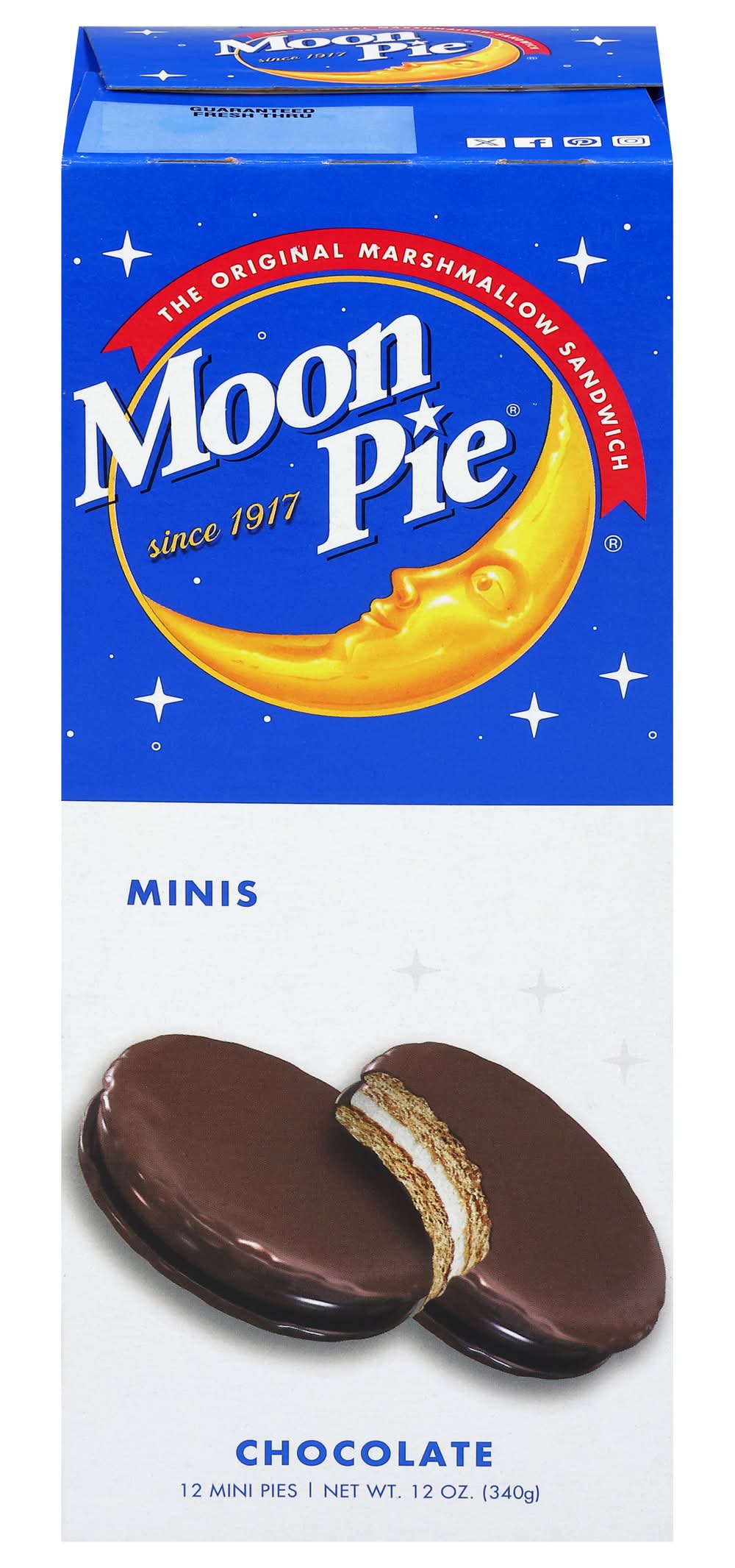 Moon Pie Minis Chocolate Marshmallow Sandwich (12 oz)