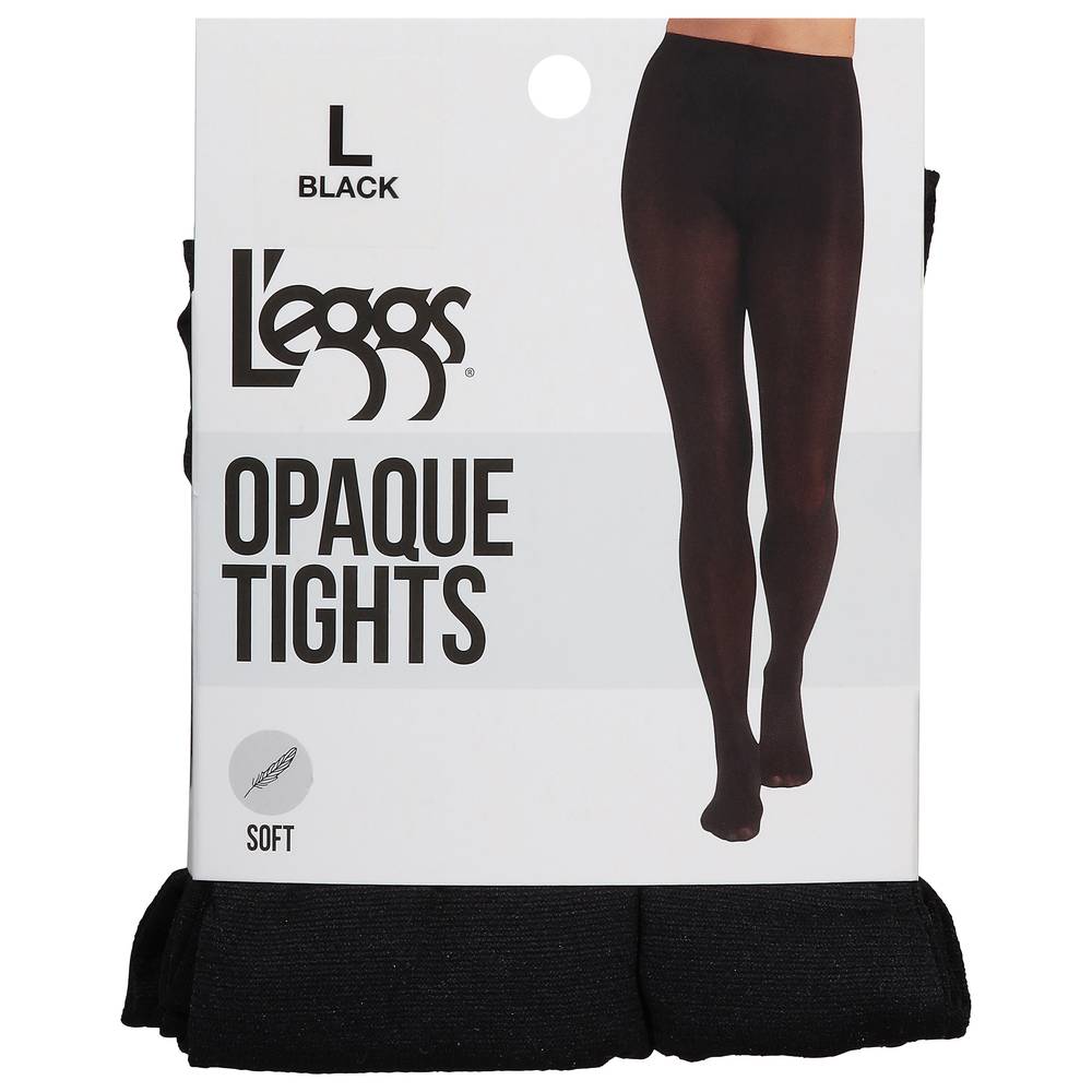 L'eggs Microfiber Opaque Tights Size Q