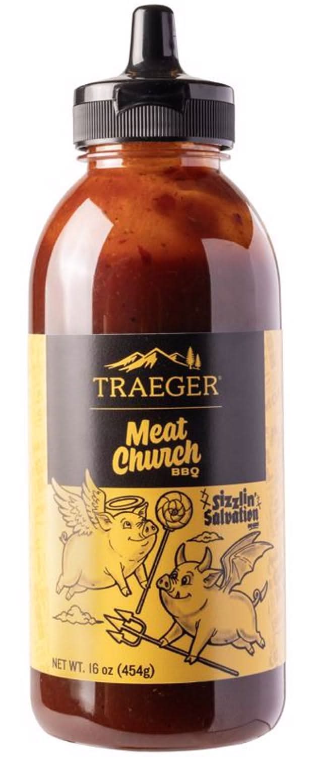 Traeger Meat Church Sizzlin Salvation Bbq Sauce 16 Oz