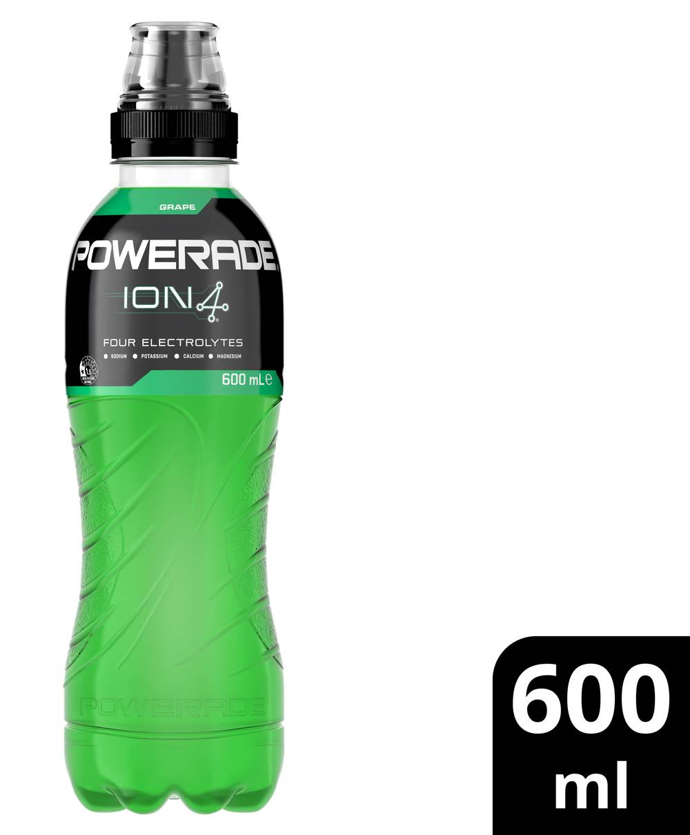 Powerade Sports Drink, Grape (600mL)