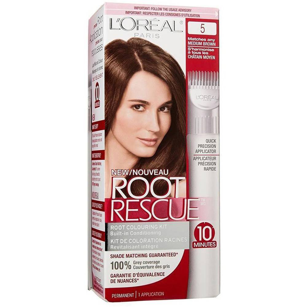 L'Oréal Root Rescue, 5 Medium Brown (20 g)