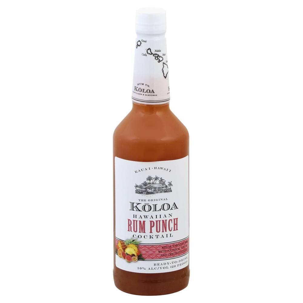 Koloa Rum Co. Hawaiian Rum Punch Cocktail (1 L)