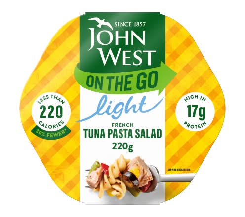 John West On the Go French Tuna Pasta Salad (220g)