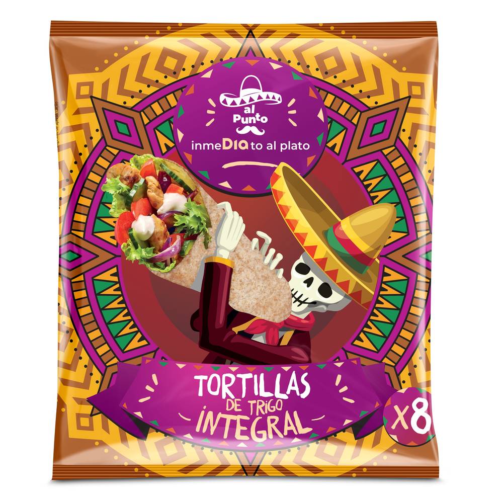 Tortilla Integral Al Punto Dia Bolsa 320 G