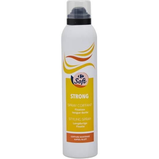 Carrefour Soft - Spray coiffant strong