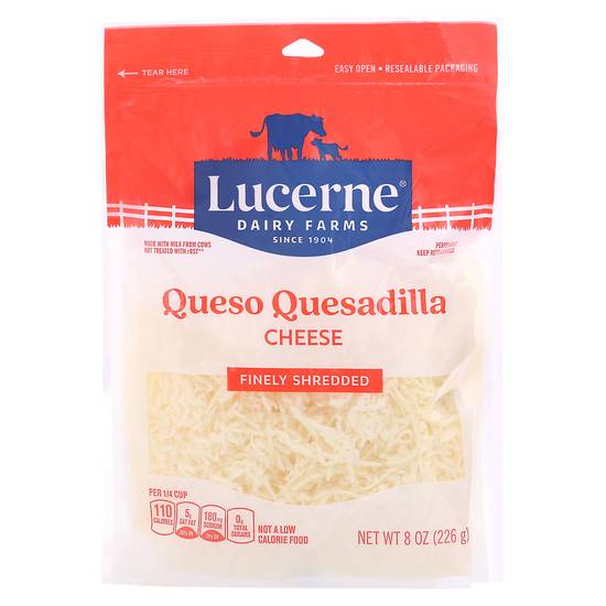 Lucerne Finely Queso Quesadilla Shredded Cheese (8 oz)