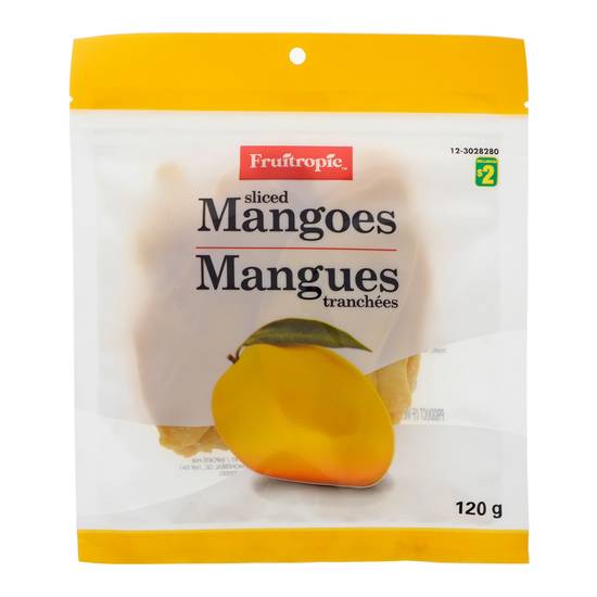 Fruitropic Dried Mangos In Pouch (120 g)