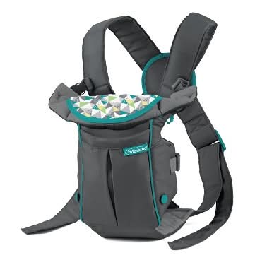 Infantino Swift Classic Baby Carrier With Pocket, Gray