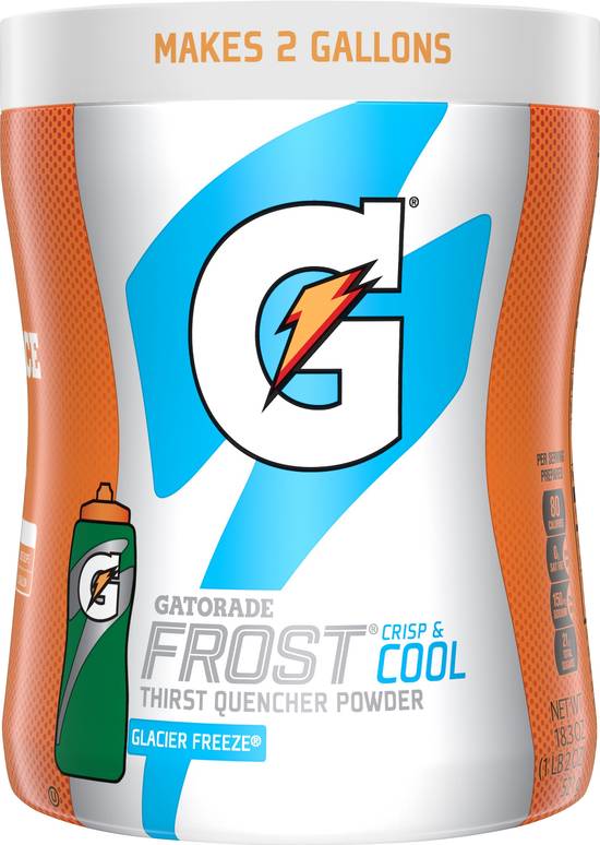 Gatorade Instant Powder Mix Frost Glacier Freeze (18.4 oz)
