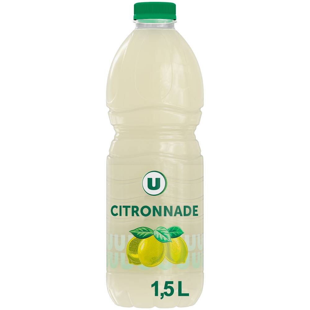 Les Produits U - Boisson au jus de citron (1,5L)