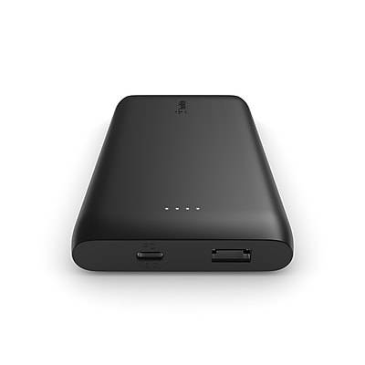 Belkin 10K 18w Usb-C Pd + 12w Usb-A Black Power Bank