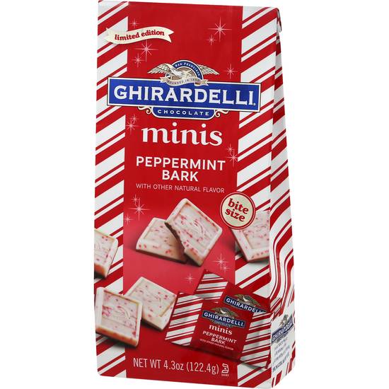 Ghirardelli Minis Peppermint Bark Snacks