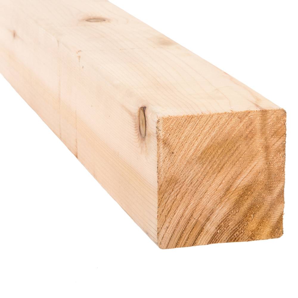 4-in x 4-in x 8-ft Cedar Green Lumber | 5024-08