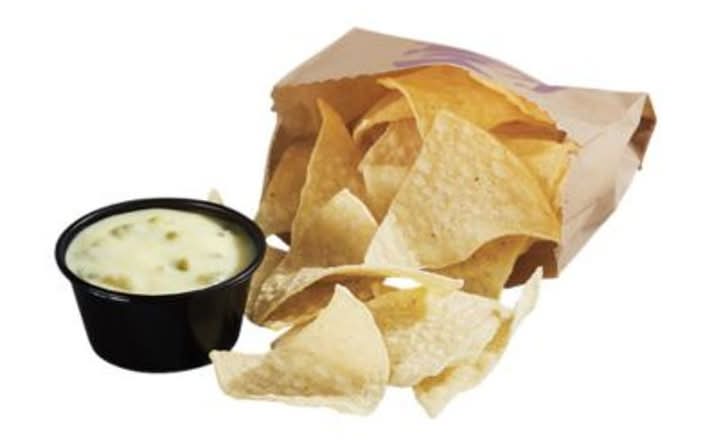 Chips & Green Chile Queso