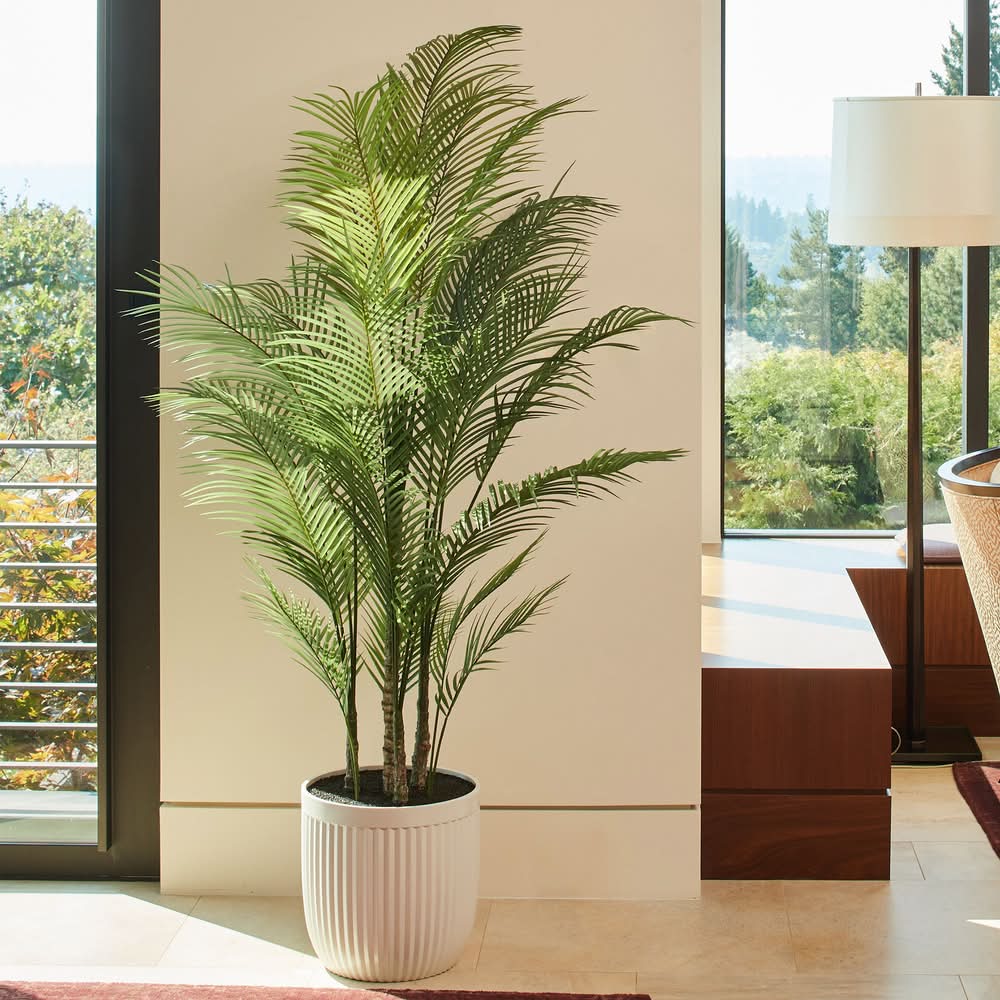 Palmier Artificiel De 2,0 M (6,5 Pi) / Faux Palm Tree 2.0 M (6.5 Ft.)
