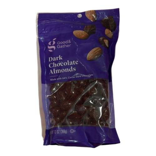 Good & Gather Dark Chocolate Almonds