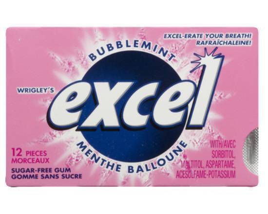 Excel Bubblemint 12 pcs