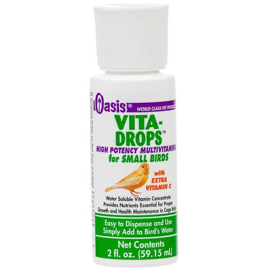 Oasis Vita-Drops Small Bird Multi-Vitamins (2 oz)