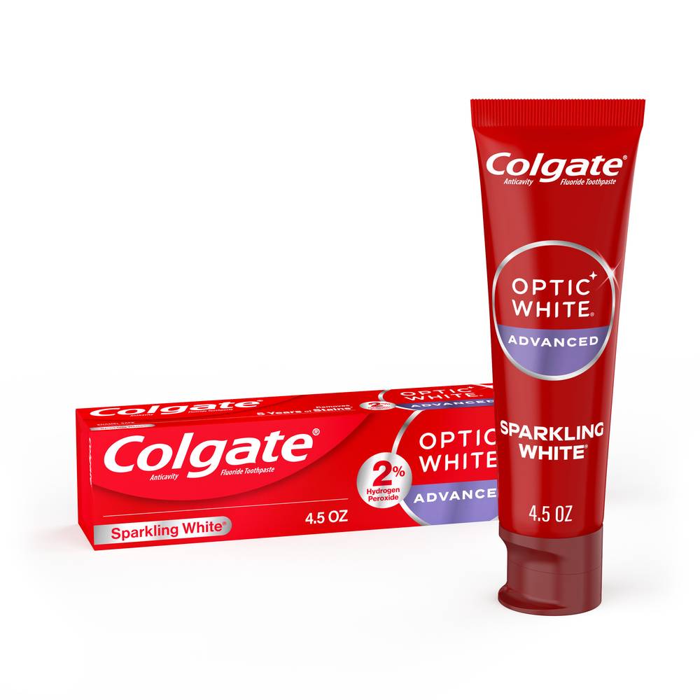 Colgate Optic White Sparkling Advanced Toothpaste (4.5 oz)