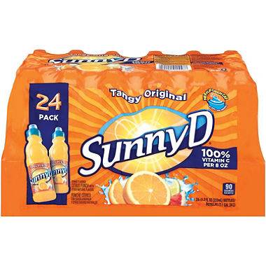 Sunny D - Original Tangy Citrus Punch - 24/11.3 oz (1X24|1 Unit per Case)