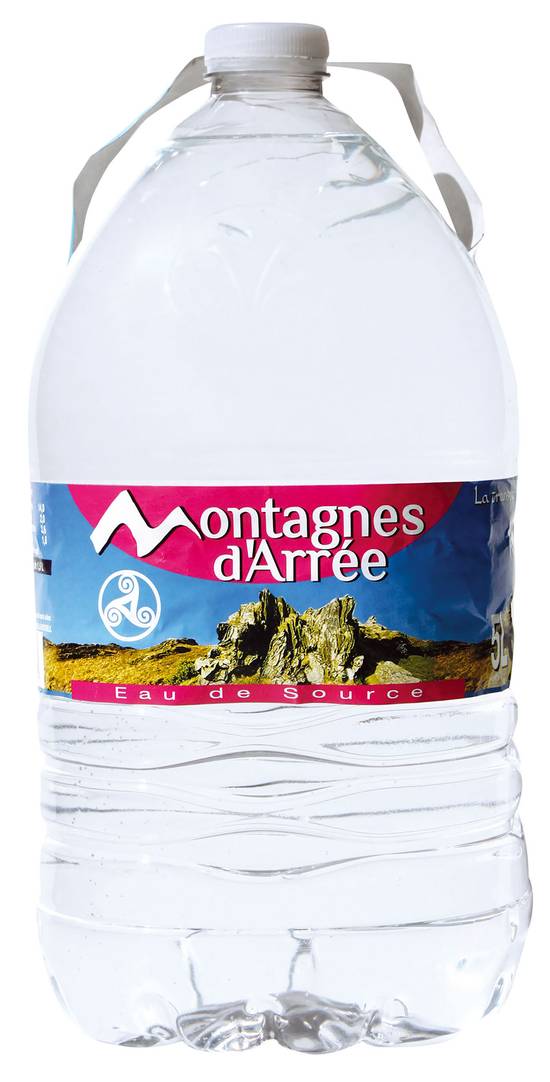Montagnes d'Arrée - Eau de source (5 L)