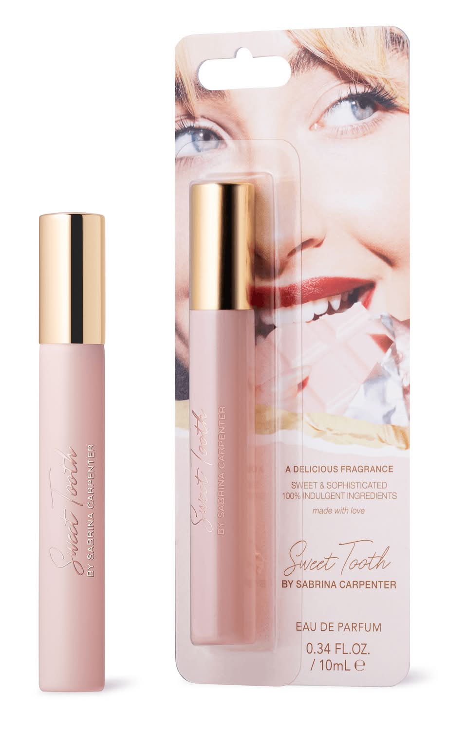 SABRINA CARPENTER Eau De Parfum Spray, Sweet Tooth, Women, Travel (0.34 fl oz)