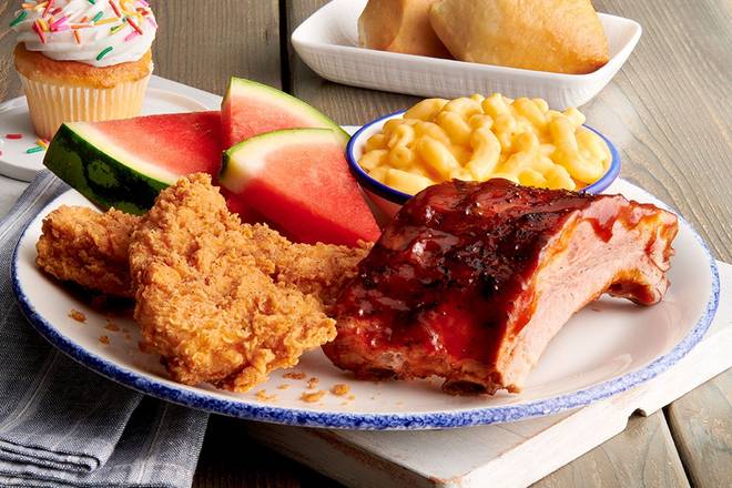 Half Tenders/Half Baby Back Ribs