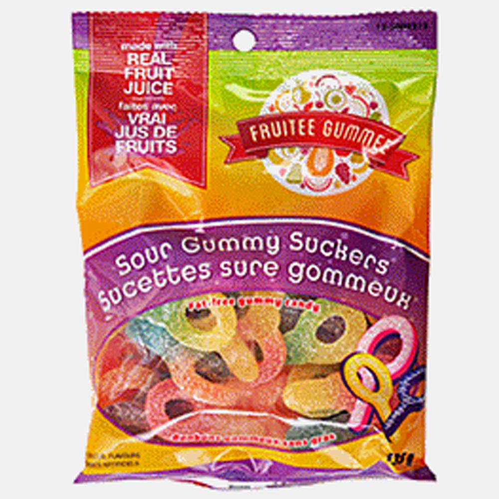 FRUITEE GUMMEE Sour Gummy Suckers (1.8 g)