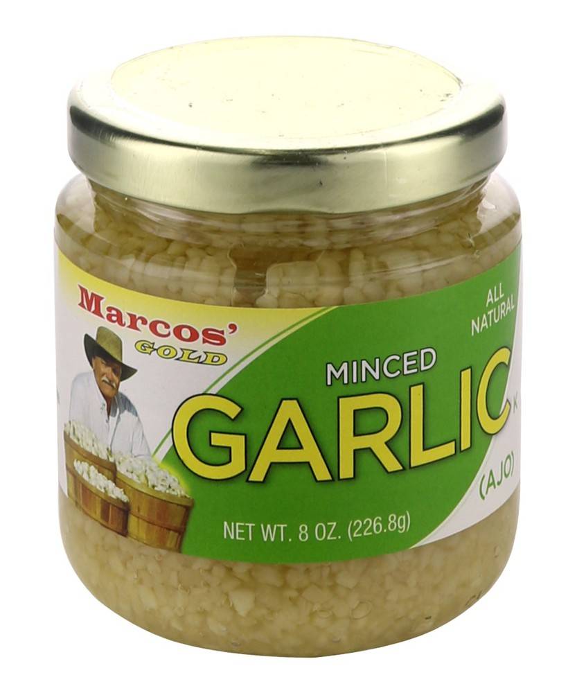 Marco's Gold Minced Garlic (8 oz)