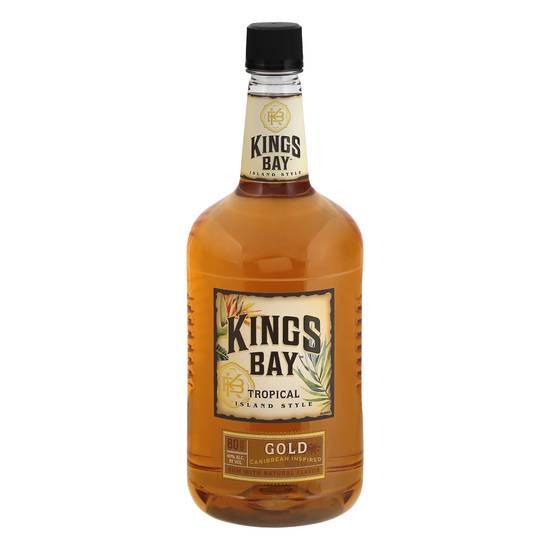 Kings Bay Gold Rum With Natural Flavor (1.8 L)