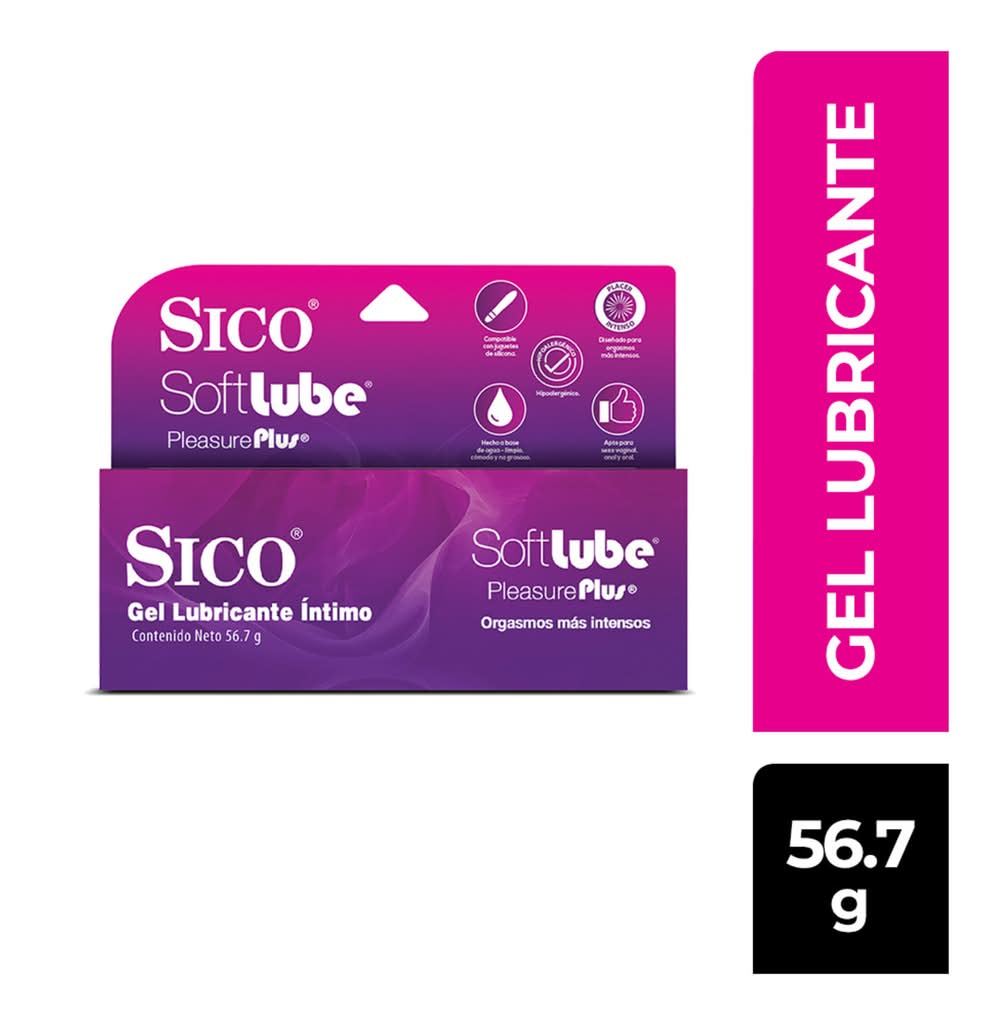 Sico · Soft lube gel lubricante íntimo pleasure plus (56,7 g)