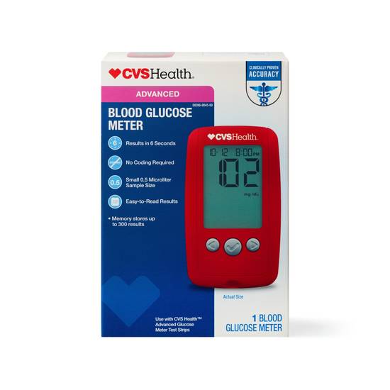 CVS Health Advanced Blood Glucose Meter