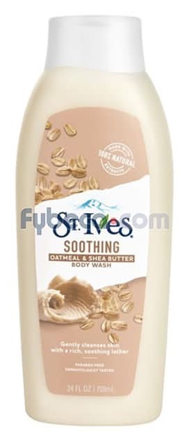 Stives Bw Oat + Shea Butter 6P 22Z/650Ml