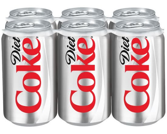Diet Coke 6 Pack 12oz Cans