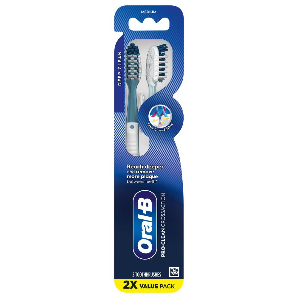 Oral-B All in One Medium Toothbrushes (1.92 oz)