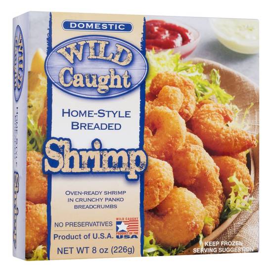 Wild Caught Home-Style Breaded Shrimps