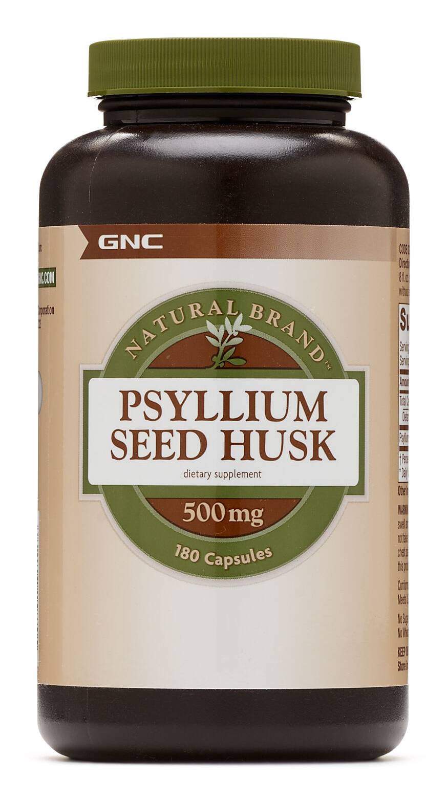 GNC Psyllium Seed Husk 500mg Dietary Supplement