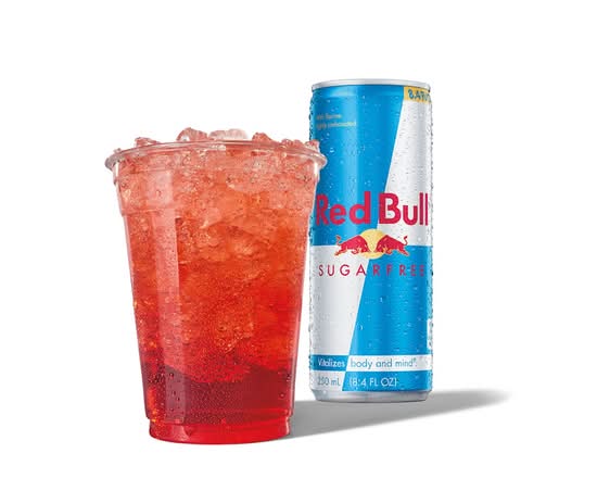 Strawberry Red Daze Red Bull® Infusion w/ Red Bull® SugarFree