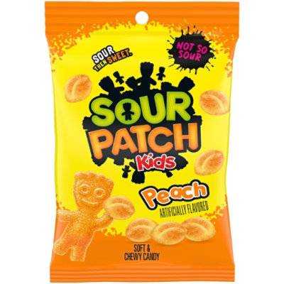 Sour Patch Kids Peach Soft & Chewy Candy - 8.07 Oz