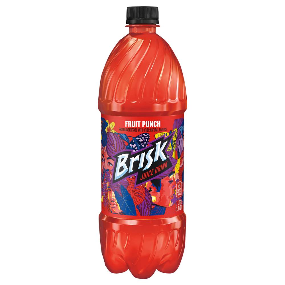 Brisk Juice Drink, Fruit Punch (1 L)