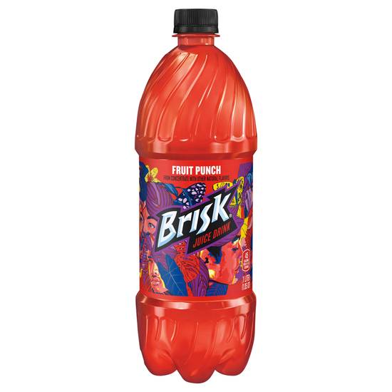 Brisk Fruit Punch Juice Drink (33.8 fl oz)
