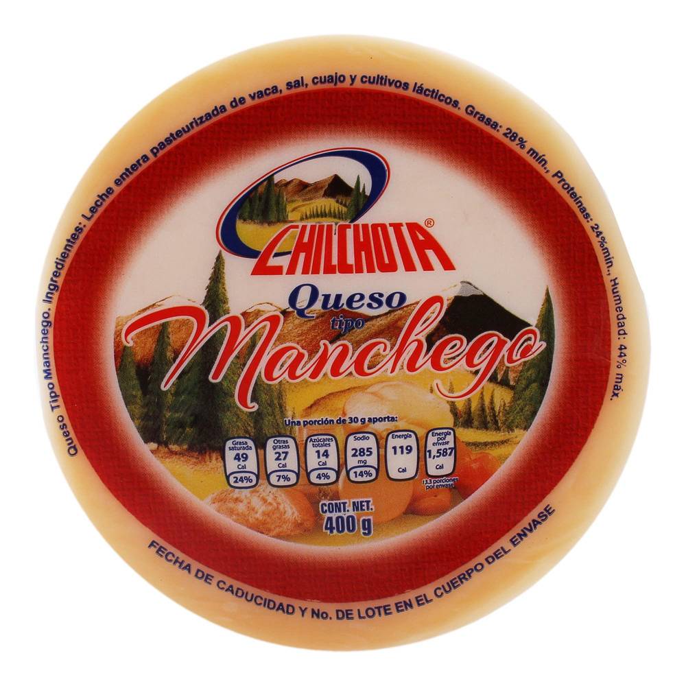 Chilcholta queso tipo manchego (400 g)
