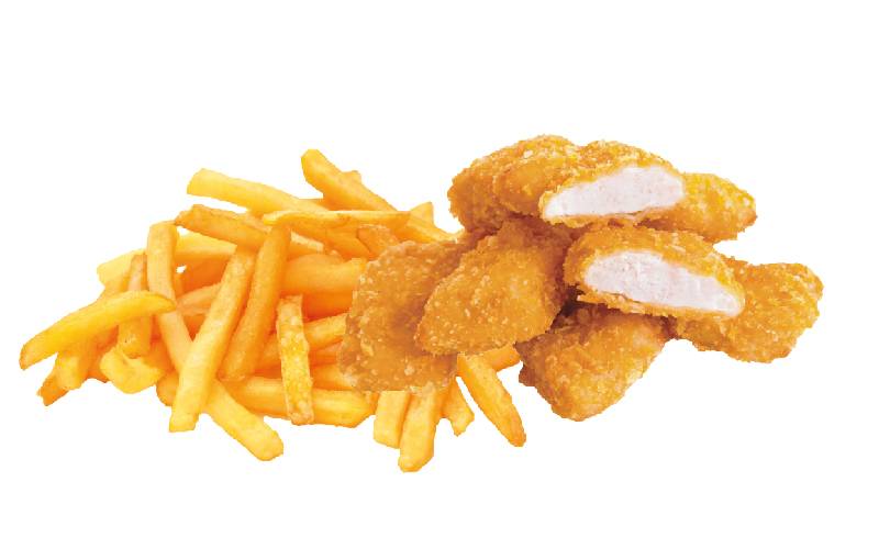Nuggets + frites