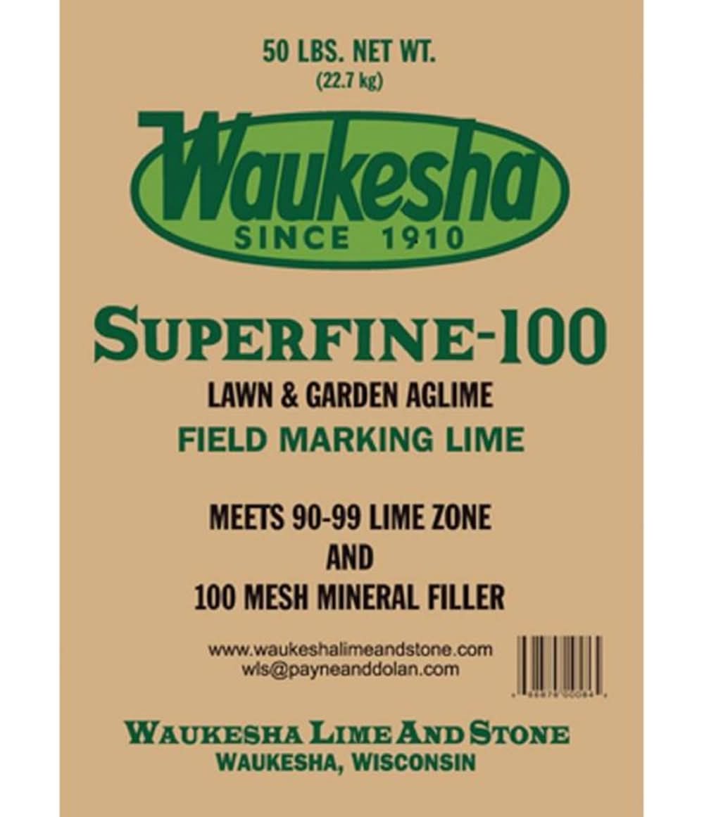 Waukesha White Athletic Field Marker 50 Lb