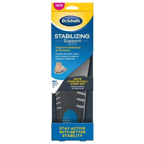 Dr. Scholl's Stabilizing Support Insoles for Men - 1 pair