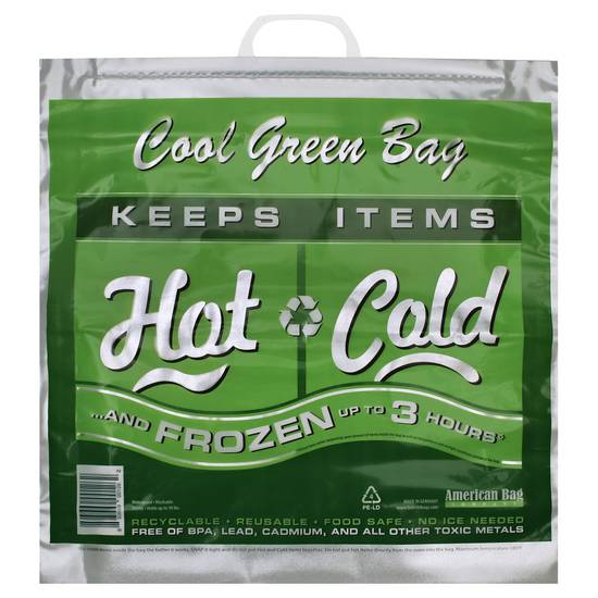 American Bag 20 X 20 X 7 Large Cool Green Bag (1 bag)