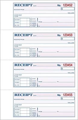 Adams Carbonless Money/Rent Receipt Book