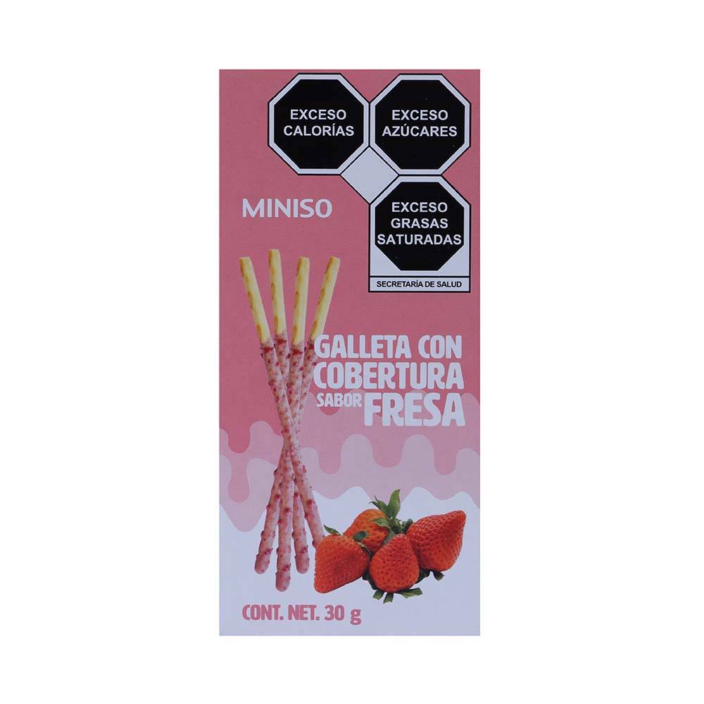 Miniso · Palitos de fresa (30 g)