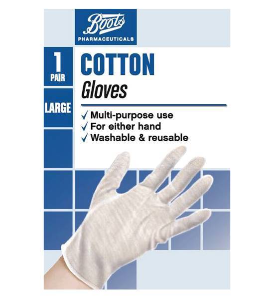 Boots Cotton Gloves (large)