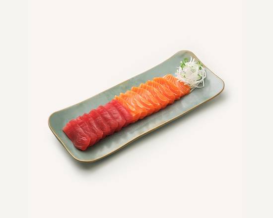 Sashimi mixte thon saumon
